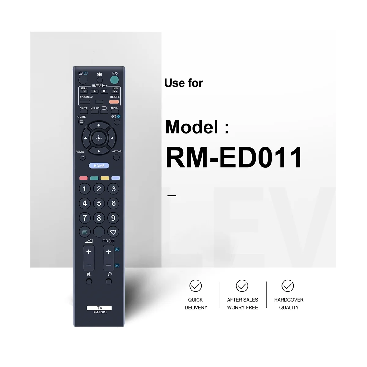 استبدال جهاز التحكم عن بعد لسوني التلفزيون ، الذكية ، LCD ، LED ، HD ، RM-ED011 ، ED013 ، ED014 ، RM-ED011