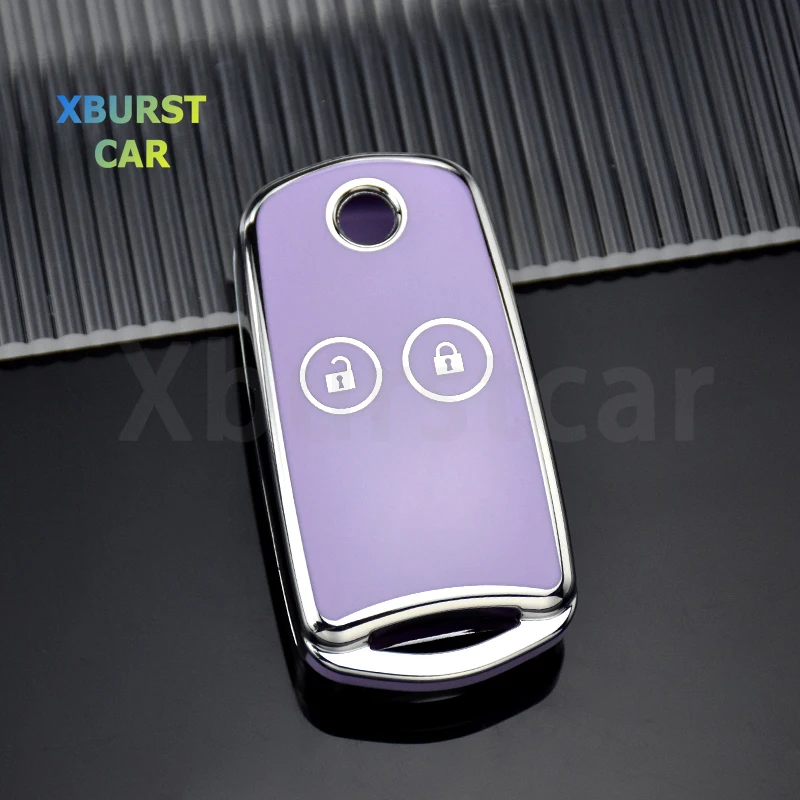 For Honda Civic Fit Accord CRV HRV Jazz Odyssey For Acura TL TSX ZDX RSX CRZ 2/3 Buttons TPU Car Flip Shell Fob Key Case Cover