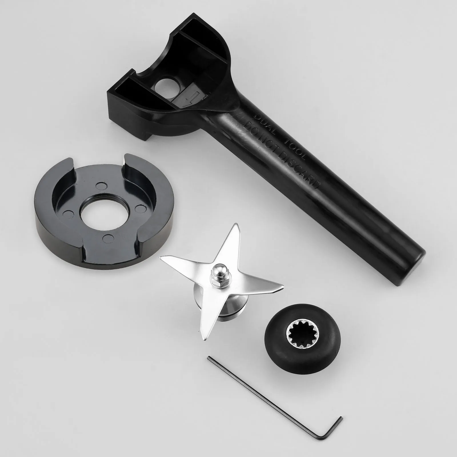 Kit de Reparo para Suporte de Lâmina Vitamix (1 Peça) - Ferramenta de Remoção de Porca Retentora de Lâmina e Soquete de Acionamento Compatível com Liquidificadores Vitamix
