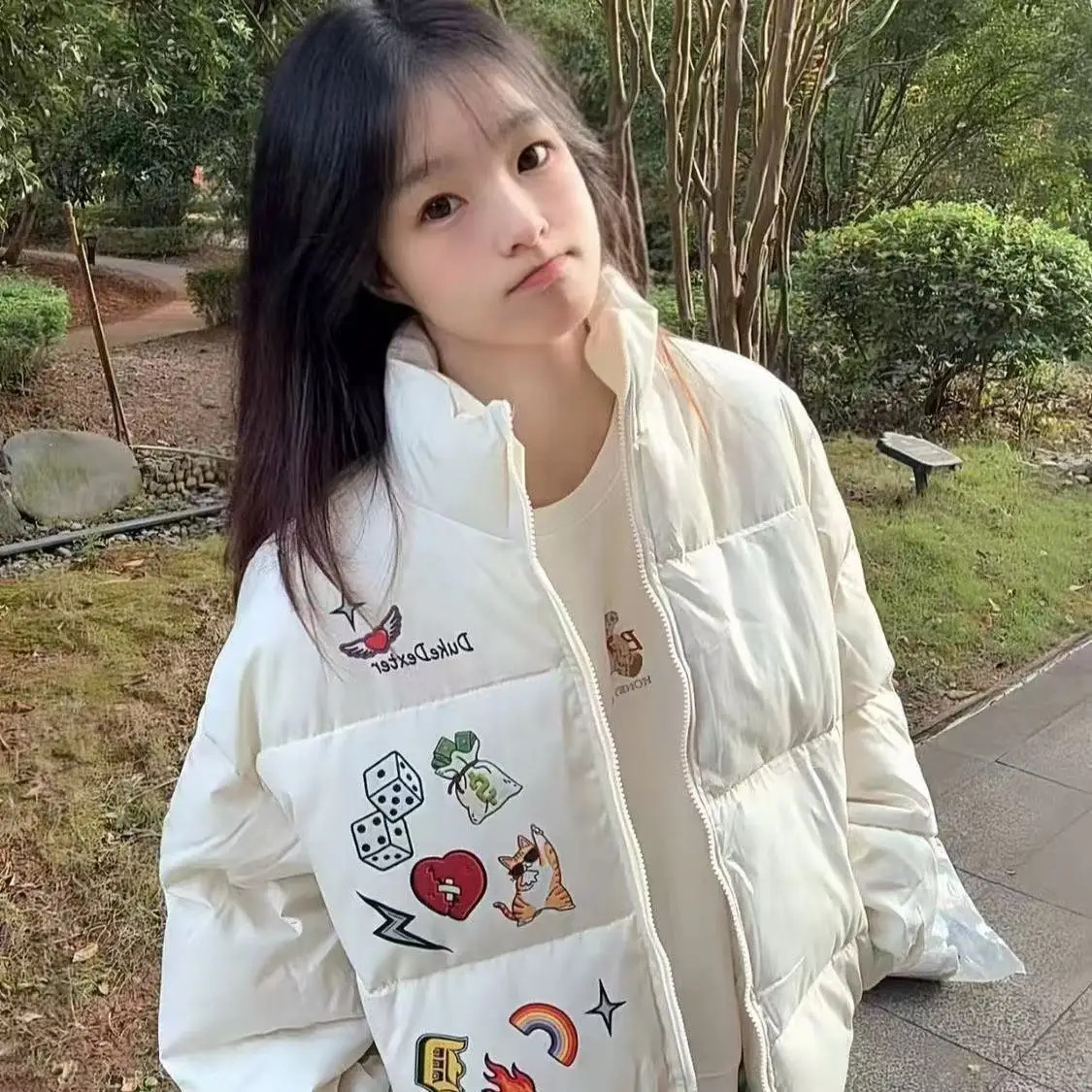 

Parka Impermeable Mujer Womens Jacket Minimalist Modern Modest Mature Maxi Mid-Length Muted Multicolour Military-Inspired Midi