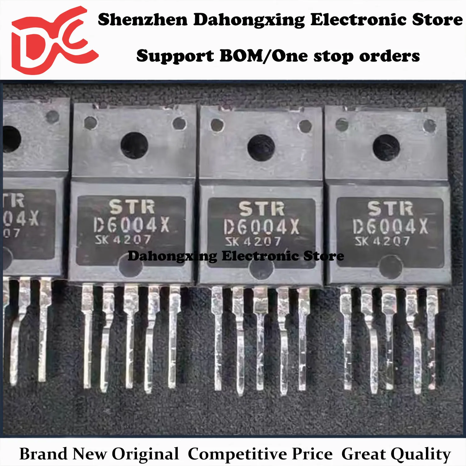

New Original 5Pcs STRD6004X D6004X TO-3PF Power Module Transistor Electronic Components Great Quality
