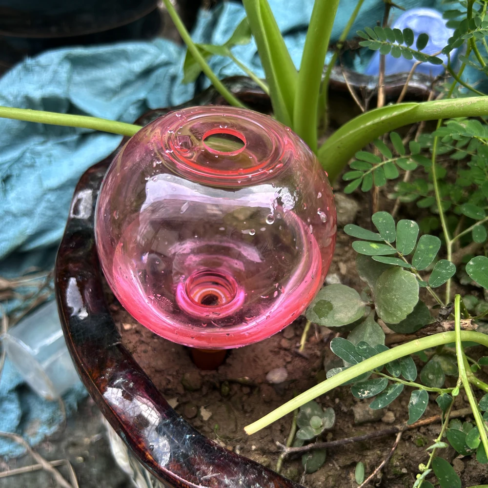 4pcs Household Flower Planting Automatic Self Watering Drip Irrigation Dripper Home Garden Vacation Plants Water Device