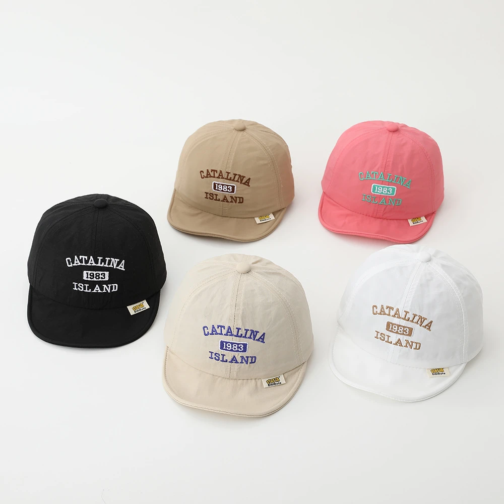 

Quick Drying Baby Duck Tongue Hat Soft Eave Kids Baseball Cap 1-3Year Children Summer Sun Hats Fashion Letter Sunscreen Visors