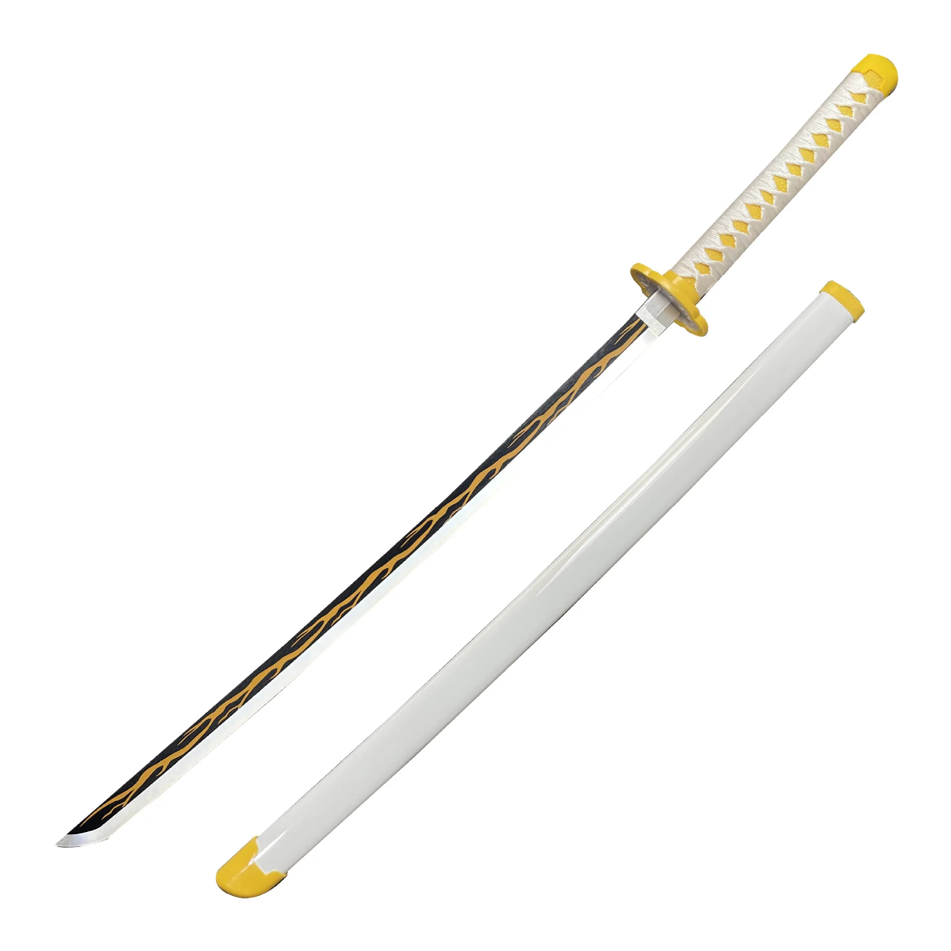103cm Luminous Edition Nichirin Sword Anime Cosplay Prop Tomioka Giyuu Japanese Katana Agatsuma Zenitsu Samurai Sword Lightsaber view 6