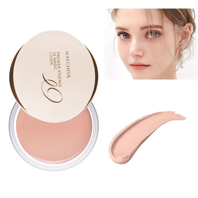 4 Kleuren Volledige Dekking Magie Crème Concealer Palet Waterdicht Olie-Control Verbazingwekkende Volledige Cover Gezicht Base Foundation Make-Up