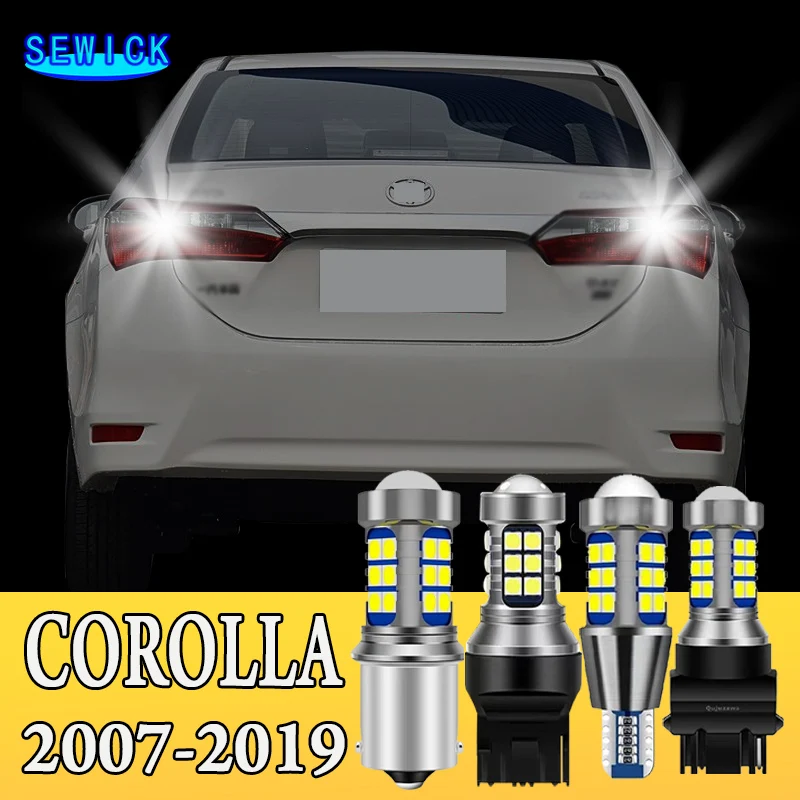 

2x LED Reverse Light Backup Bulb Accessories For Toyota Corolla 2007-2019 2008 2009 2010 2011 2012 2013 2014 2015 2016 2017 2018