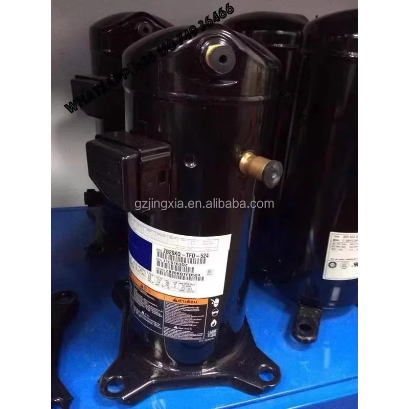 3.5HP ZB26KQ-TFD-558 ZB26KQ-TFD-524 ZB26KQE-PFJ-558 ZB26KQ-PFJ Medium Low Temperature Cope Refrigeration land Scroll Compressor
