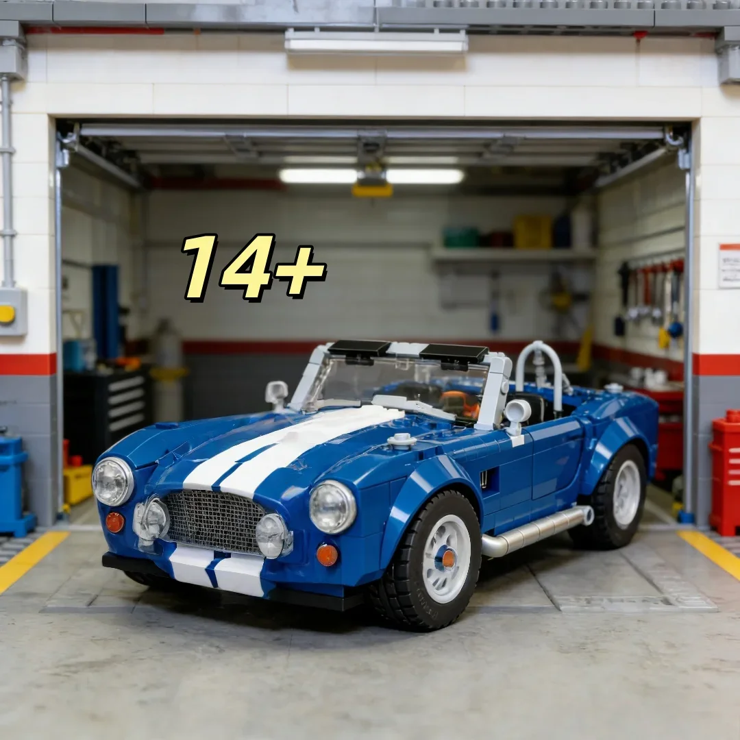 

Набор для сборки модели спортивного автомобиля Shelby Cobra (1241 деталь, 10357) – Декор для офиса, подарки на Рождество и День рождения для мальчиков и взрослых