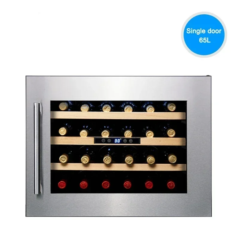 JC-65A Встроенный компрессор с постоянной температурой, шкаф для красного вина, бытовой европейский испаритель из чистой меди