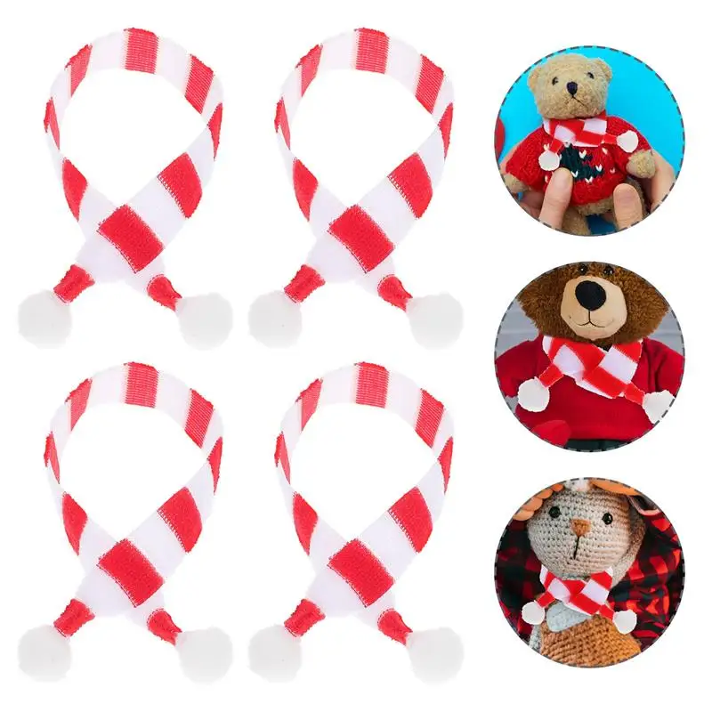 20pcs Accessories Christmas Candy Scarf Snowman Christmas Tree Costume For 20Cm Elfs Holiday Dress Up Birthday Gift