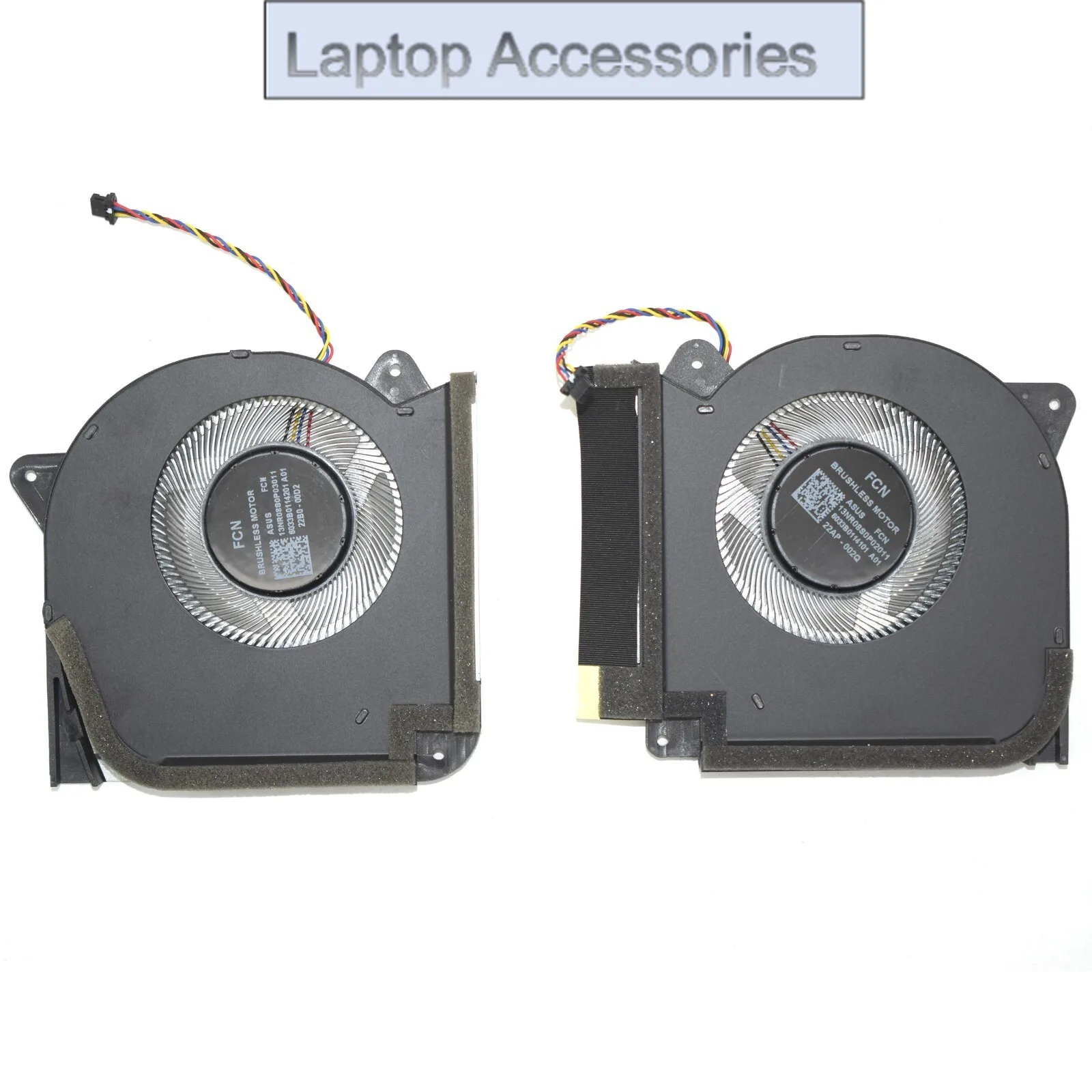 

F New For Asus G733CW G733CX CPU GPU Cooling Fan DFSCL42P165937 DFSCL42P065937