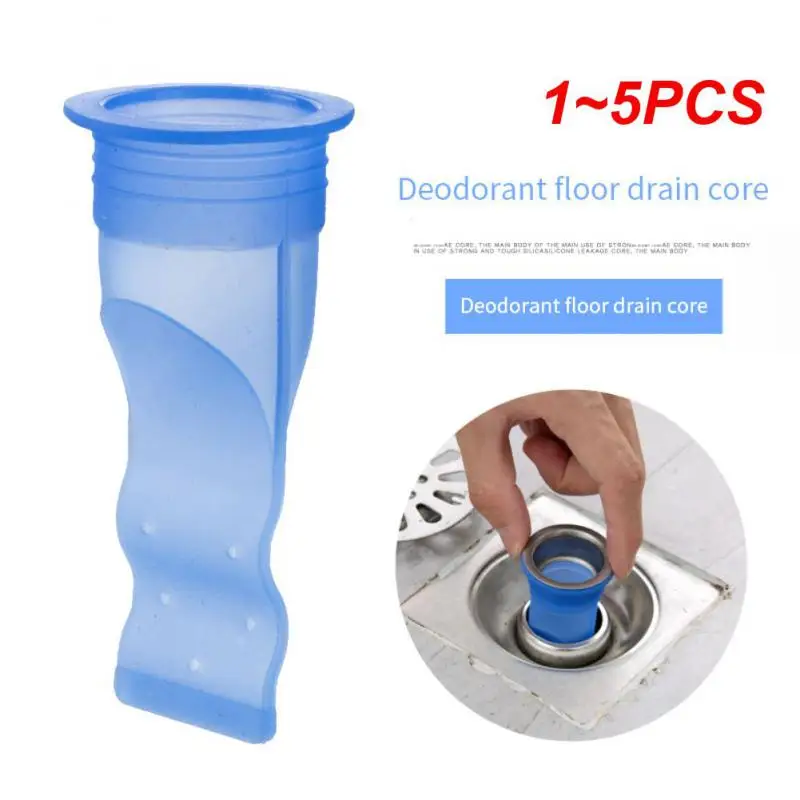 1~5PCS Large Displacement Kitchen Bathroom Water Drain Filter Floor Strainer Plug Trap Siphon Sink Anti Odor Pest Prevention