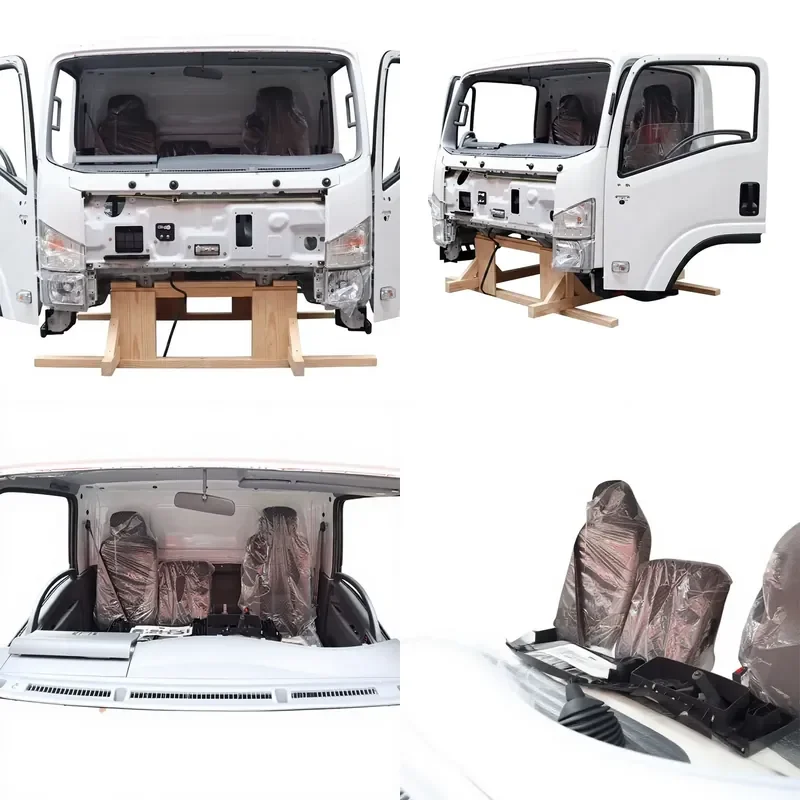 Cabine de Caminhão 700P de Qualidade para ELF NPR NQR Qingling - Peças de Carroceria em Aço Pesado em Estoque