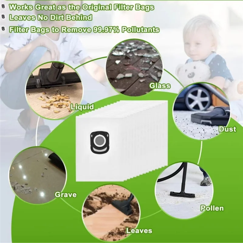 A74G-For Rowenta Tefal X-Plorer Serie 75 S+ / Series 70+ / Serie 240+، RR8497WH ZR200520، ملحقات المكنسة الكهربائية كيس الغبار