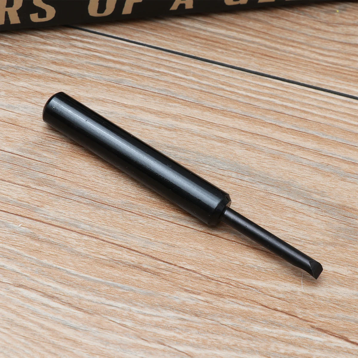 

Black Durable Watch Case Back Opener Tempered Steel Pry Lever Aluminum Alloy Handle Snap Repair Tool Watch Case Opener