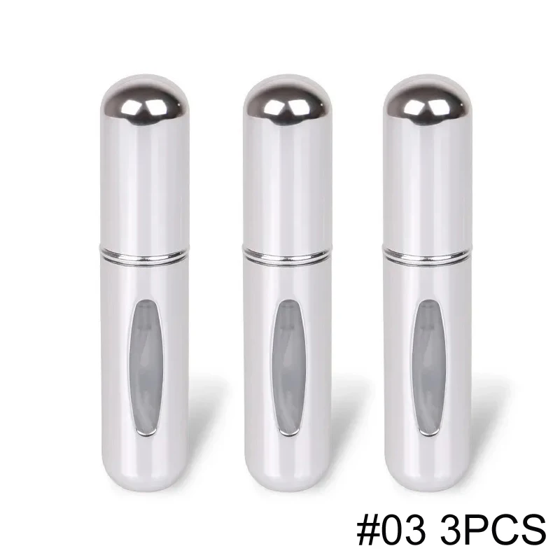 5ml draagbare navulbare spuitfles Plastic binnenflesje Parfum verstuiver Mini monsterflesje voor cosmetica Reizen Lege verpakking