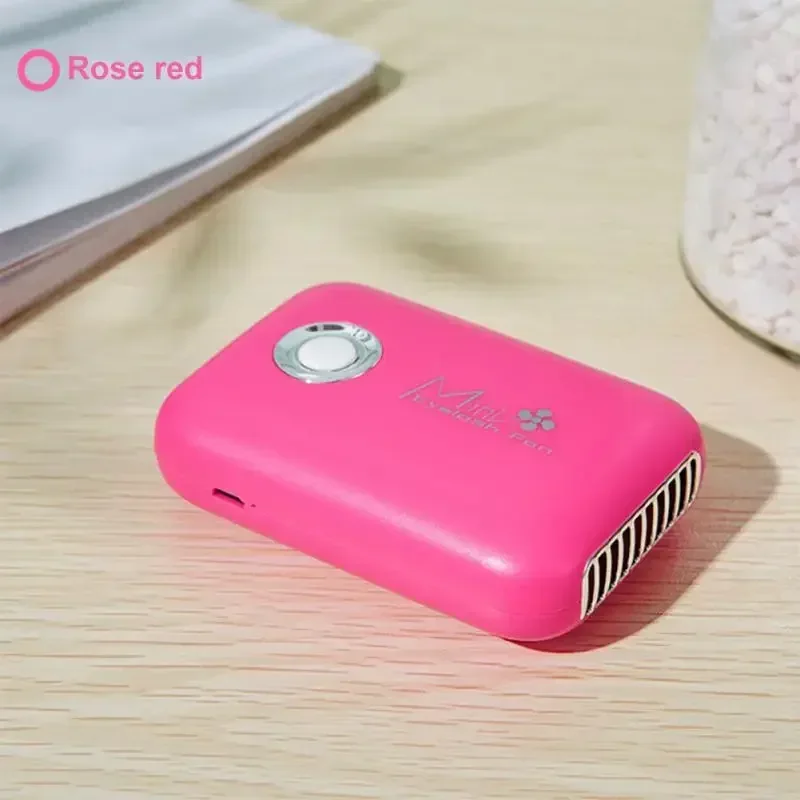 Eyelash Fan Dryer Grafting Quick Drying Mini Portable Air Conditioning Eyelash Lengthening Glue Blower 3 Speed