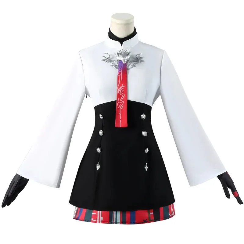 Arknights The Decadenza 여성 코스프레 의상 Lappland Cos 게임 애니메이션 파티 유니폼 Hallowen Play Role Clothes Clothing