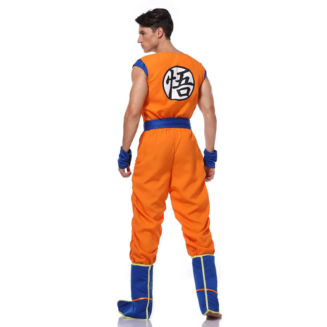 Son Goku Costume Cosplay uomo adulto Anime Set Halloween Cool Outfit