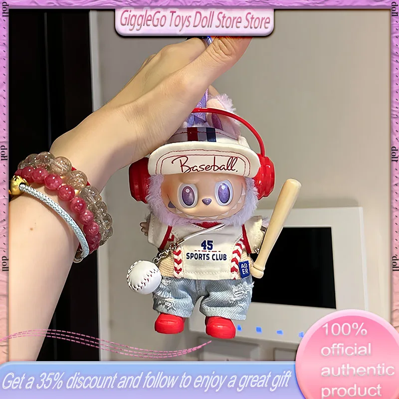 

In Stock For Labubu First Generation Second Generation Third Generation Trendy Toys Plush Decorative Accessories Diy Clothing