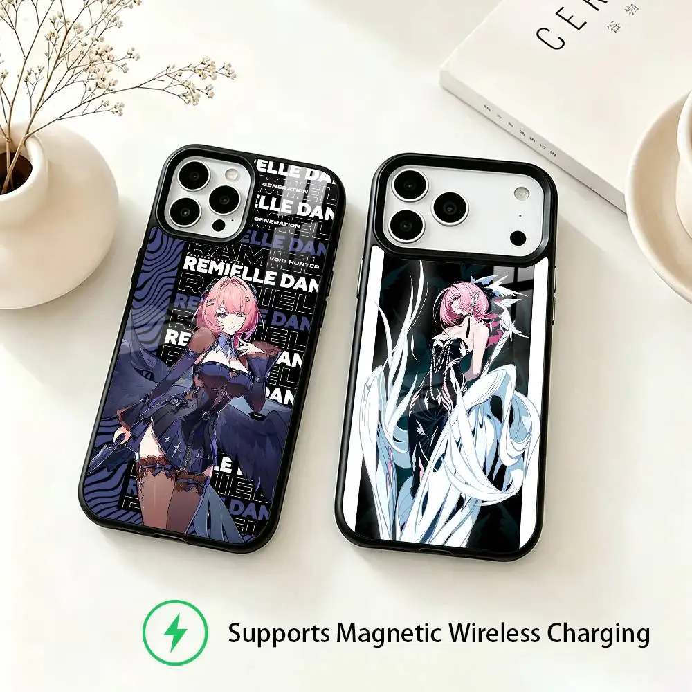 Zenless Zone Zero Remielle Dan Phone Case For iPhone18,17,16,15,14,13,12,11 Plus,Pro Allows magnetic wireless charging