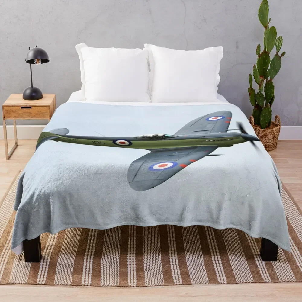 

Supermarine Seafire F.Mk.XVII SX336 Throw Blanket Bed for babies Blankets