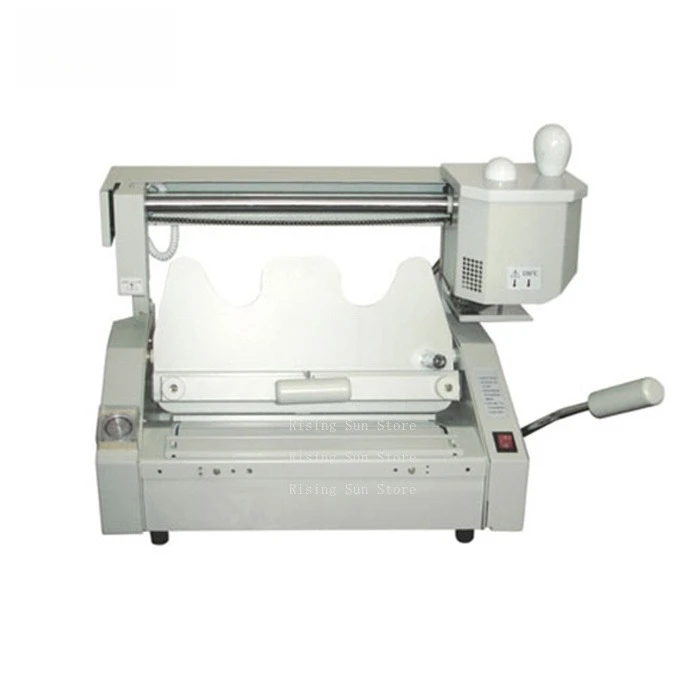 High precision manual glue binding machine