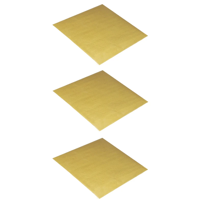 3PCS 1/24 Scale Model Heat Insulation Stickers 10x9cm Square Texture Detailing Sticker with Back Adhesive DIY Modification Parts