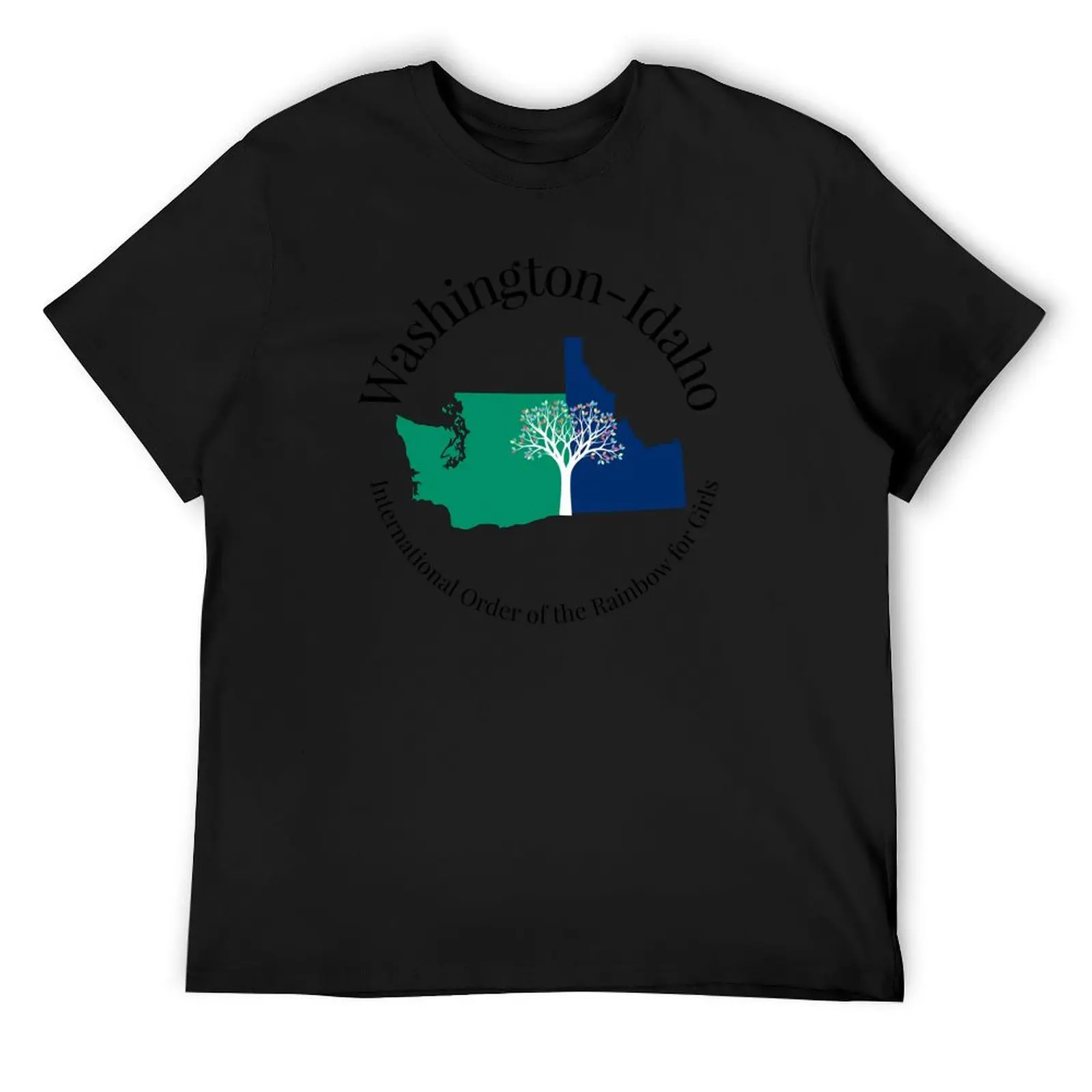 

Washington Idaho IORG T-Shirt shirts graphic plus size tops big and tall t shirts for men