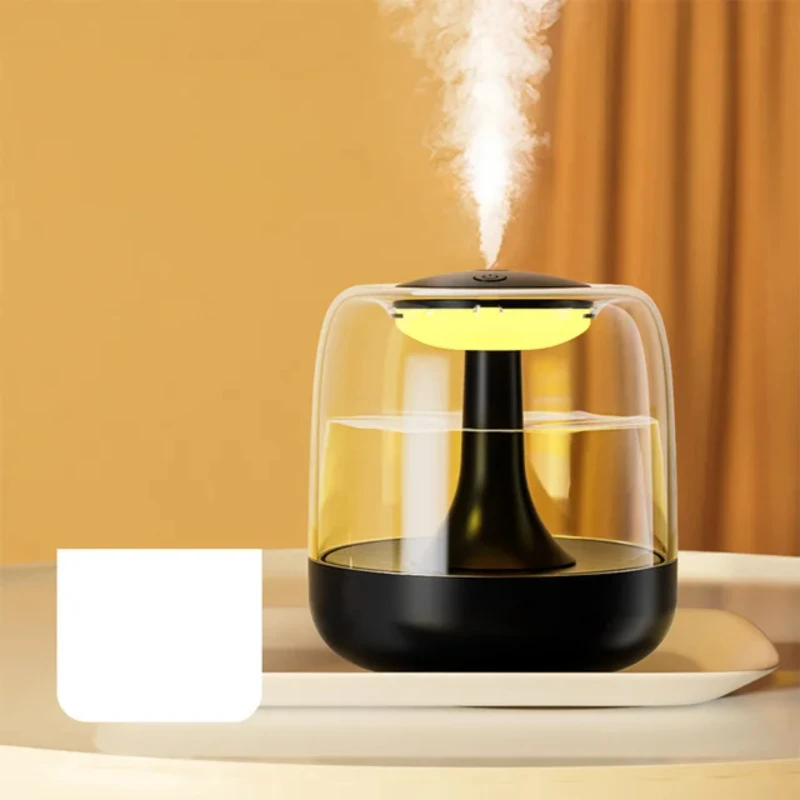 

440ML Mini Desktop Humidifier Diffuser Ultrasonic Cool Humidifier for Baby Bedroom Travel Office