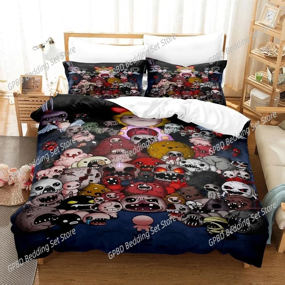 Fashion 3D Printing Game The Binding of isaac Bedding Set Single Twin Full Queen King Size Bed Set Teenager Bedroom Sheet sets