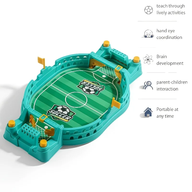 Juego de fútbol de mesa humano, juguete creativo de batalla de fútbol de mesa, un juego de mesa educativo e interactivo adecuado para la familia.