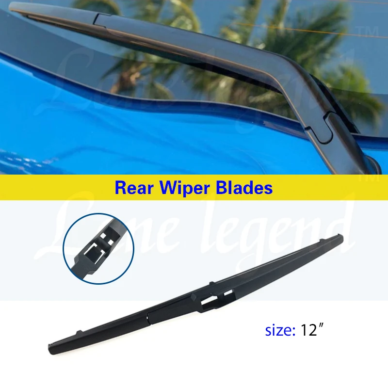 12" Rear Windshield Windscreen Washer Wiper Blade For Toyota Yaris MK3 Hatchback 2011 - 2019 Car Accessories Accsesories