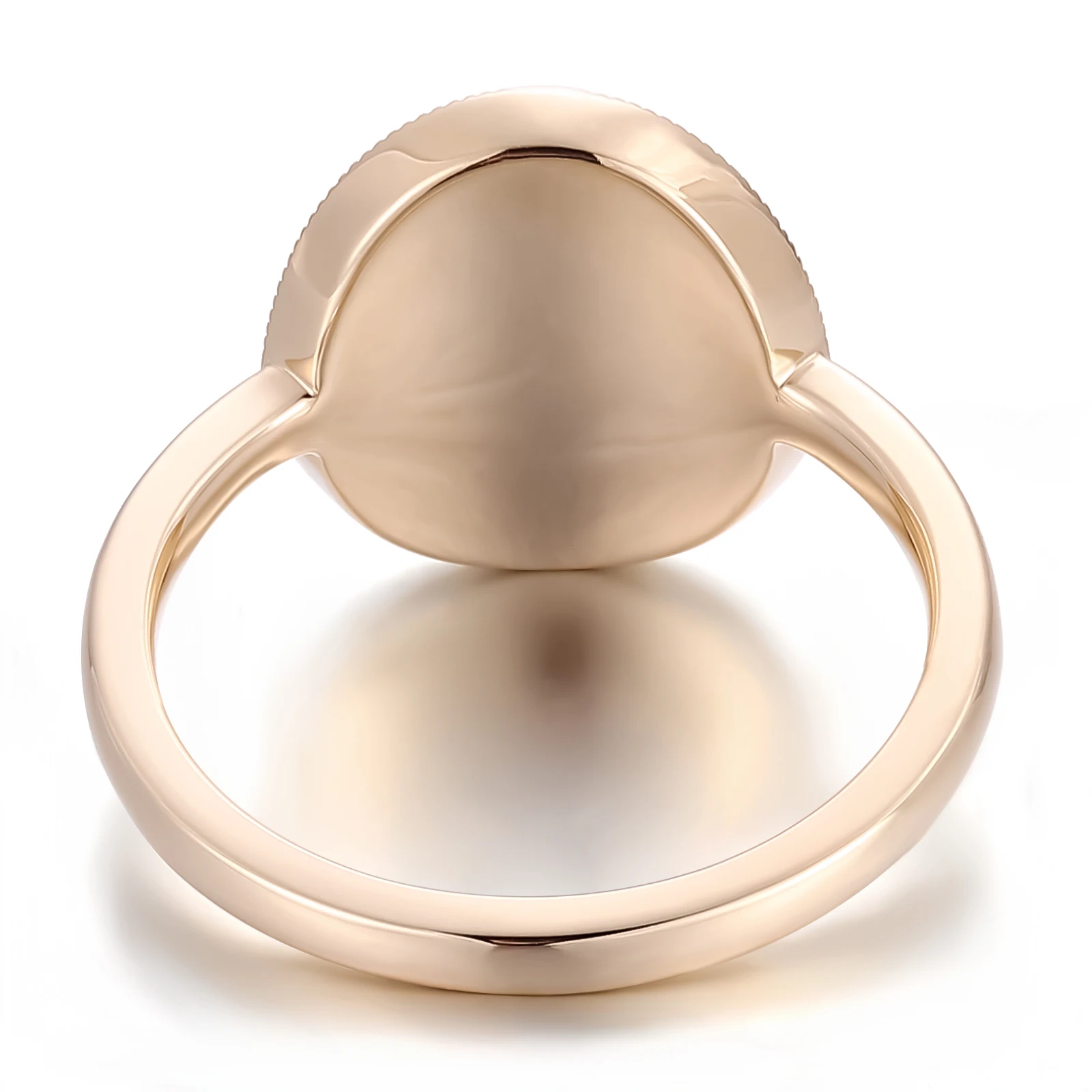 Provence custom 10K 14K real gold ring luxury lab diamond engagement ring Party Wedding Band Birdal anniversary Fashion Jewelry