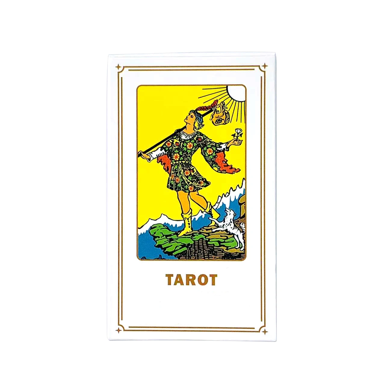 NEUE Tarotkarten, ein 78-teiliges Kartenspiel für empfindliche Wahrsagerei, Meditationskarten für Anfänger, Halloween und Weihnachtsgeschenke