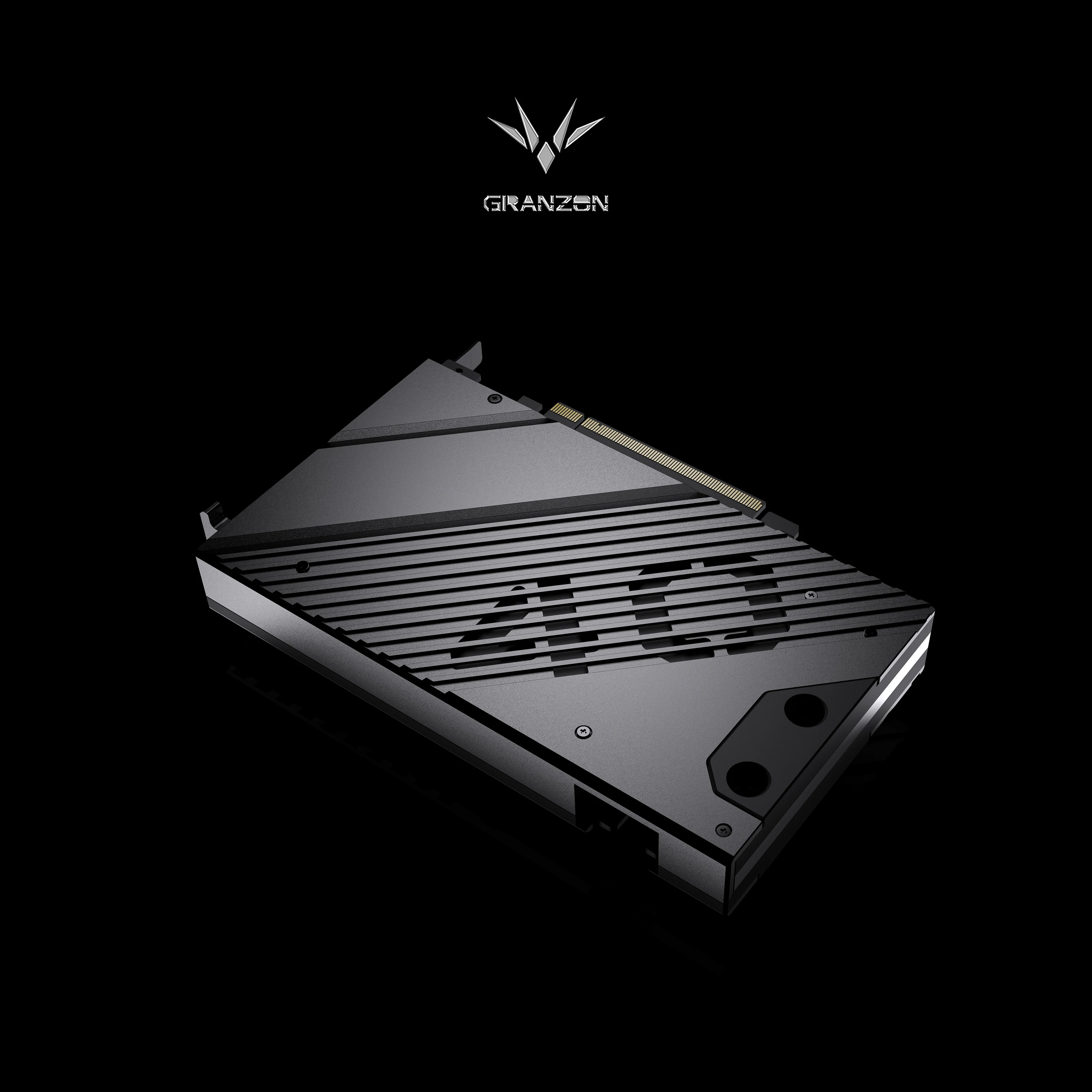 Blok wodny Granzon GBN-MS4070TIVES do karty graficznej MSI GeForce RTX 4070 Ti VENTUS 3X 12G OC / Proces chromowanej czerwonej miedzi