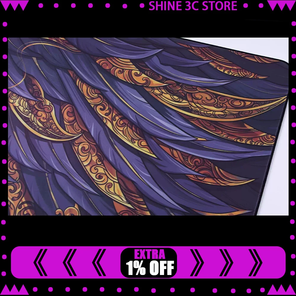 

Коврик для мыши ESPTIGER WuXiangX V2, скоростной раздвижной коврик для мыши с лазерным покрытием, противоскользящий грунтовка Slimflex FPS для APEX PUBG CSGO