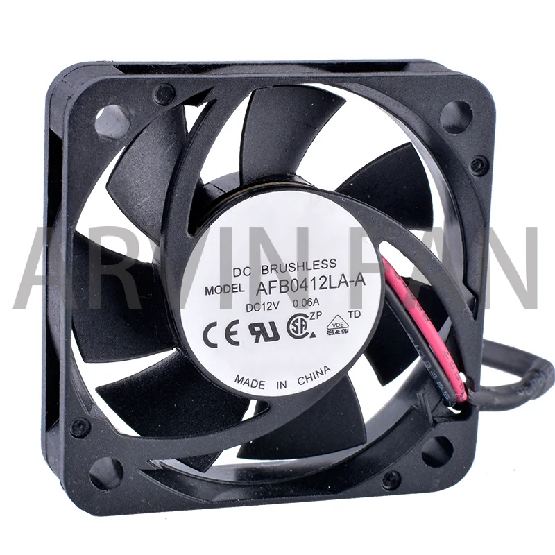 

AFB0412LA-A 4cm 40mm Fan 40x40x10mm DC12V 0.06A Double Ball Bearing Quiet Axial Flow Fan Cooling Fan For Power Supply