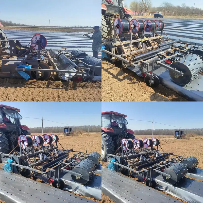 2026 Other Farm Machines Tractor Bed Ridger Plastic Mulch Laying Machine