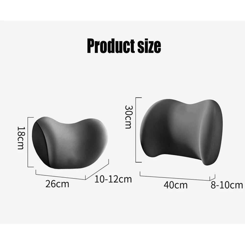Memory Foam Car Headrest Neck Support Seat Soft Neck Pillow for Nissan Qashqai J10 J11 Car Styling Accessories view 4