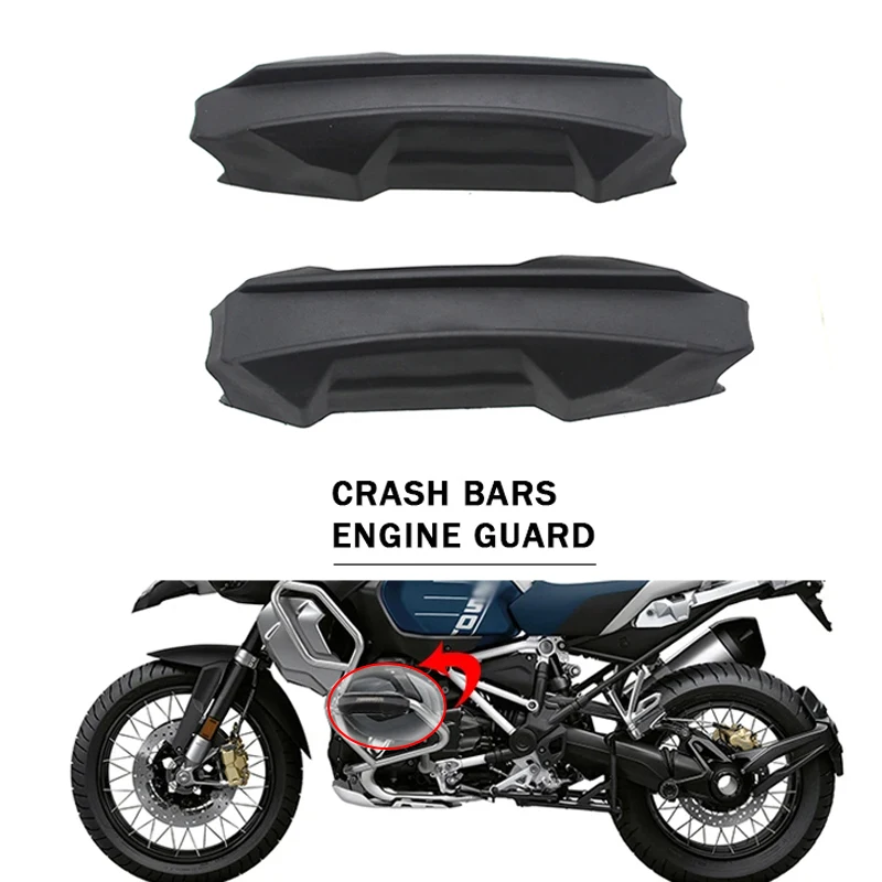 

R1250GS Engine Crash Bar Protector Bumper Guard Decorative Block For BMW R 1250GS LC ADV R1250 GS Adventure 2019-2023 2021 2022