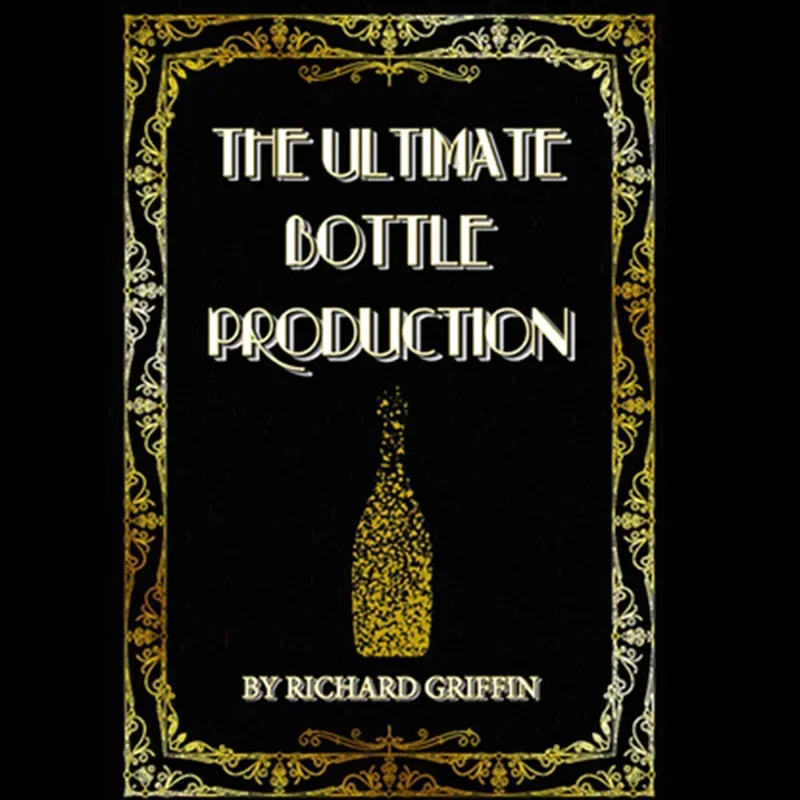 The Ultimate Bottle Production (Small) Magic Tricks Stage Illusions Gimmicks Mentalism Props Bottle Appearing From Scarf Parlor