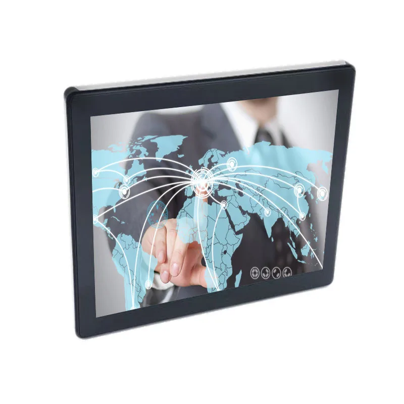 19 inch POS Kiosk ATM touch screen monitor with high brightness