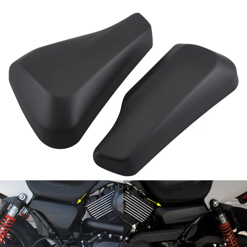 

1 Pair Motorcycle Side Covers Left Right Brand New Easy Install Abs Black Fit For Harley Street 750 Xg750 Rod Xg750A 2015--2021