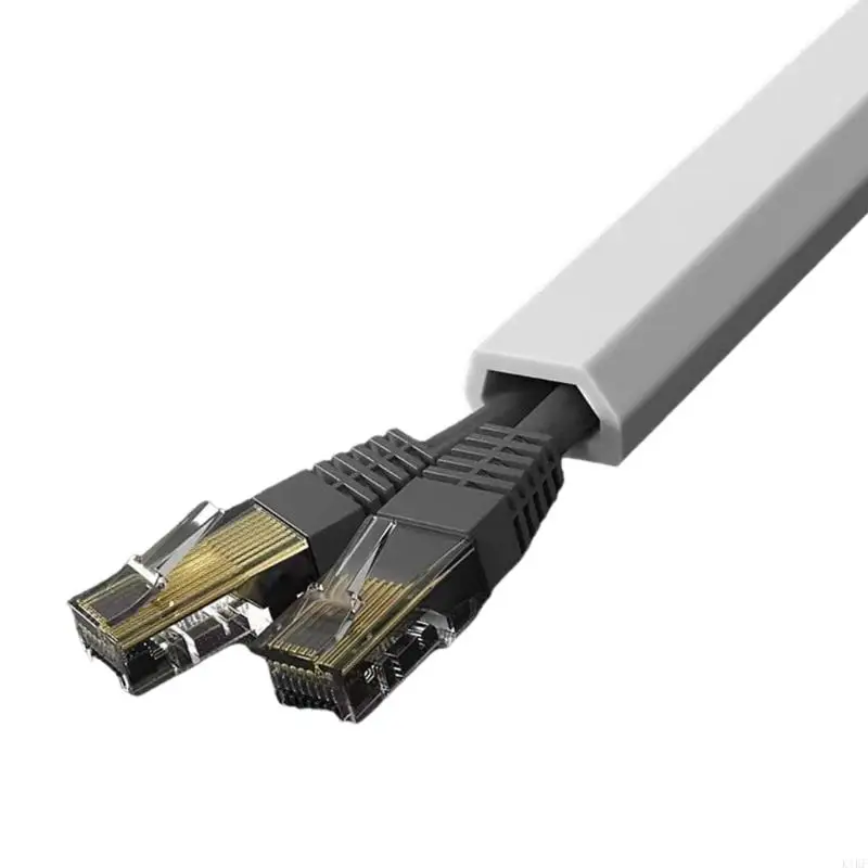 PVC Câble Management Cover Cord Cordon Corloge fil Corloge pour le bureau à domicile 100 K1KF