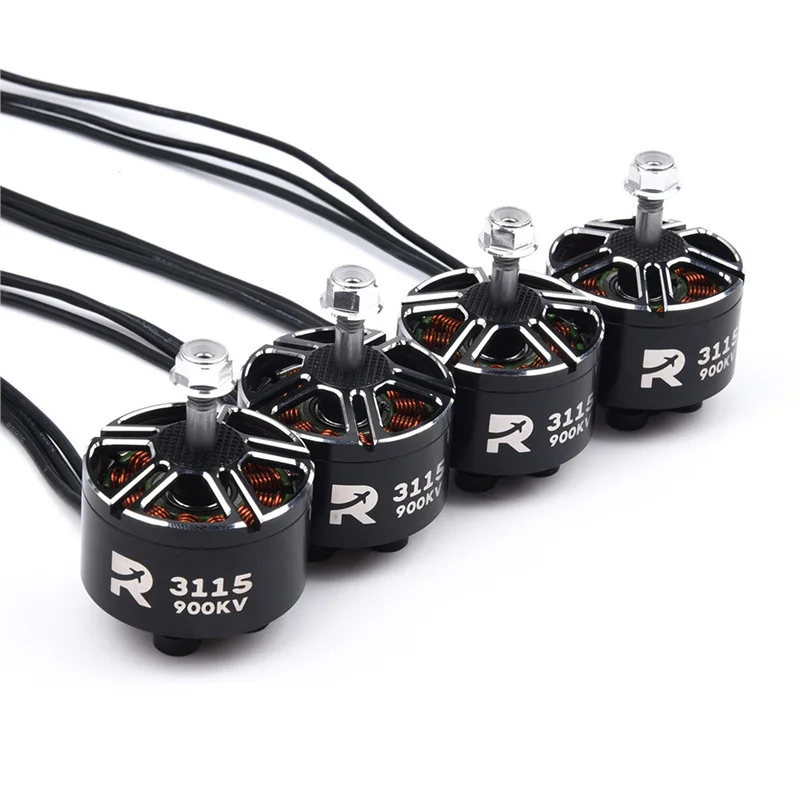 

Новый бесщеточный двигатель R3115 900KV 3-6S, многороторный дрон FPV Mark4 APEX