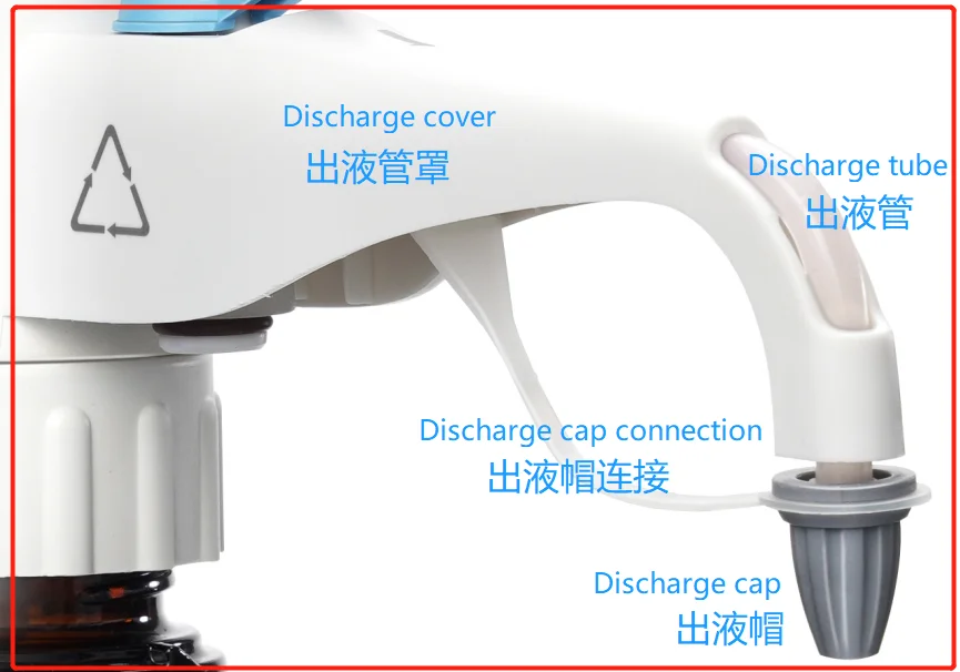 Labtex DispensMate Bottle-Top Dispenser Digitale Labor-Flaschen-Flüssigkeitsspender 0,5–50 ml Dispensador De Botellas