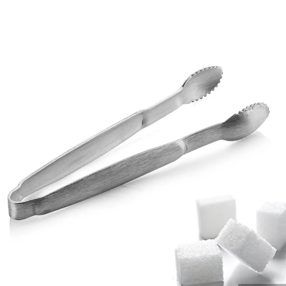 Gifts Mini Food Tongs Stainless Steel Multi-Purpose Sugar Cubes Tongs Small-Sized Food Grade Serving Tongs Party Supplies