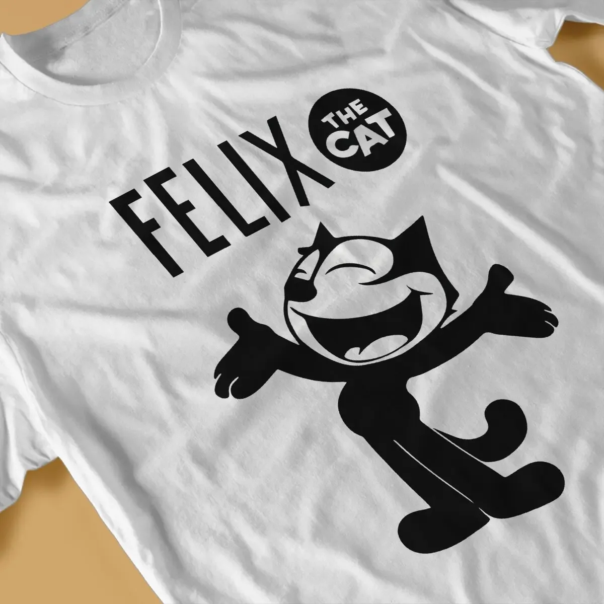 F-Felix The Cat Cartoon Man TShirt Fans Distinctive T Shirt Original Streetwear Hipster image 4