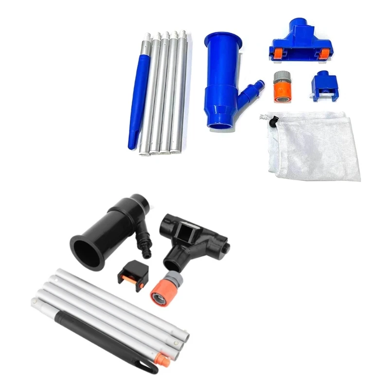 Pool Vacuum Cleaning Clean Bottoms Net For Pool Filter Swimming Pool Vacuum Cleaner Set Cleaning Skimmer Pools 918D